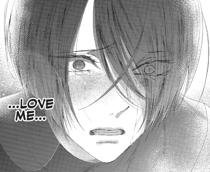 panel 2 of 2. richard finishes: 'love me'